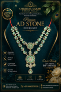 AD Stone Jewellery Silver Sea Green
