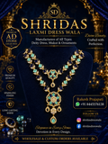 AD Stone Jewellery Silver Sky Blue + Dark blue