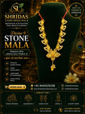 3”Stone Mala Yellow silver