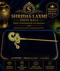 3”AD Stone Flute Golden Green