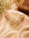 2.5”AD Stone Kalangi Silver Pink