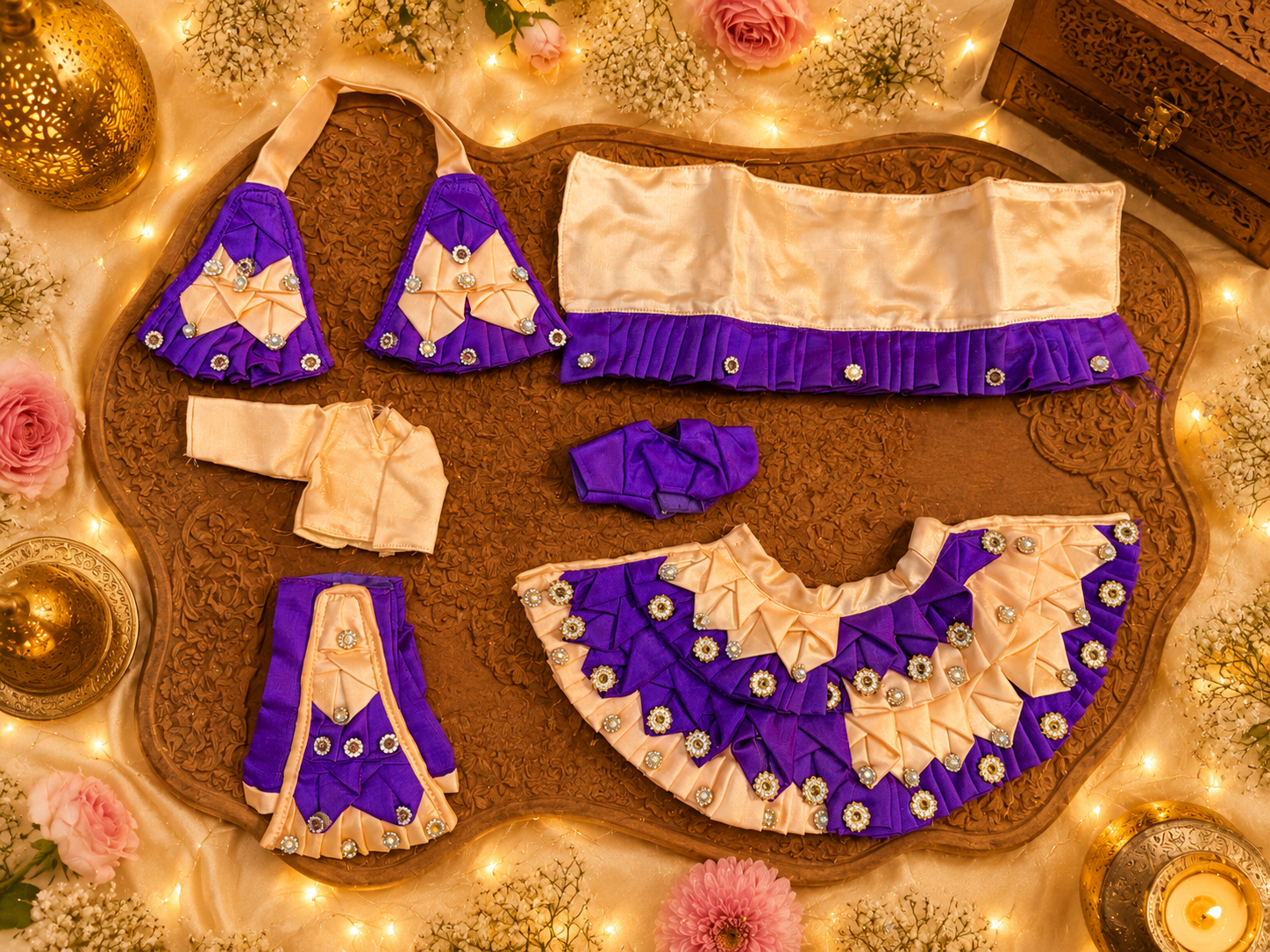 4”Radha Krishna Dress