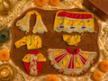 4”Radha Krishna Dress