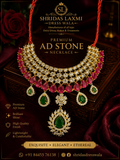 AD Stone Choker Golden Multi