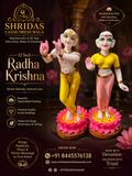 12” Radha Krishna Idols
