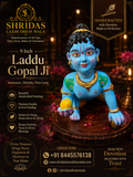 12”Laddu Gopal Ji Blue