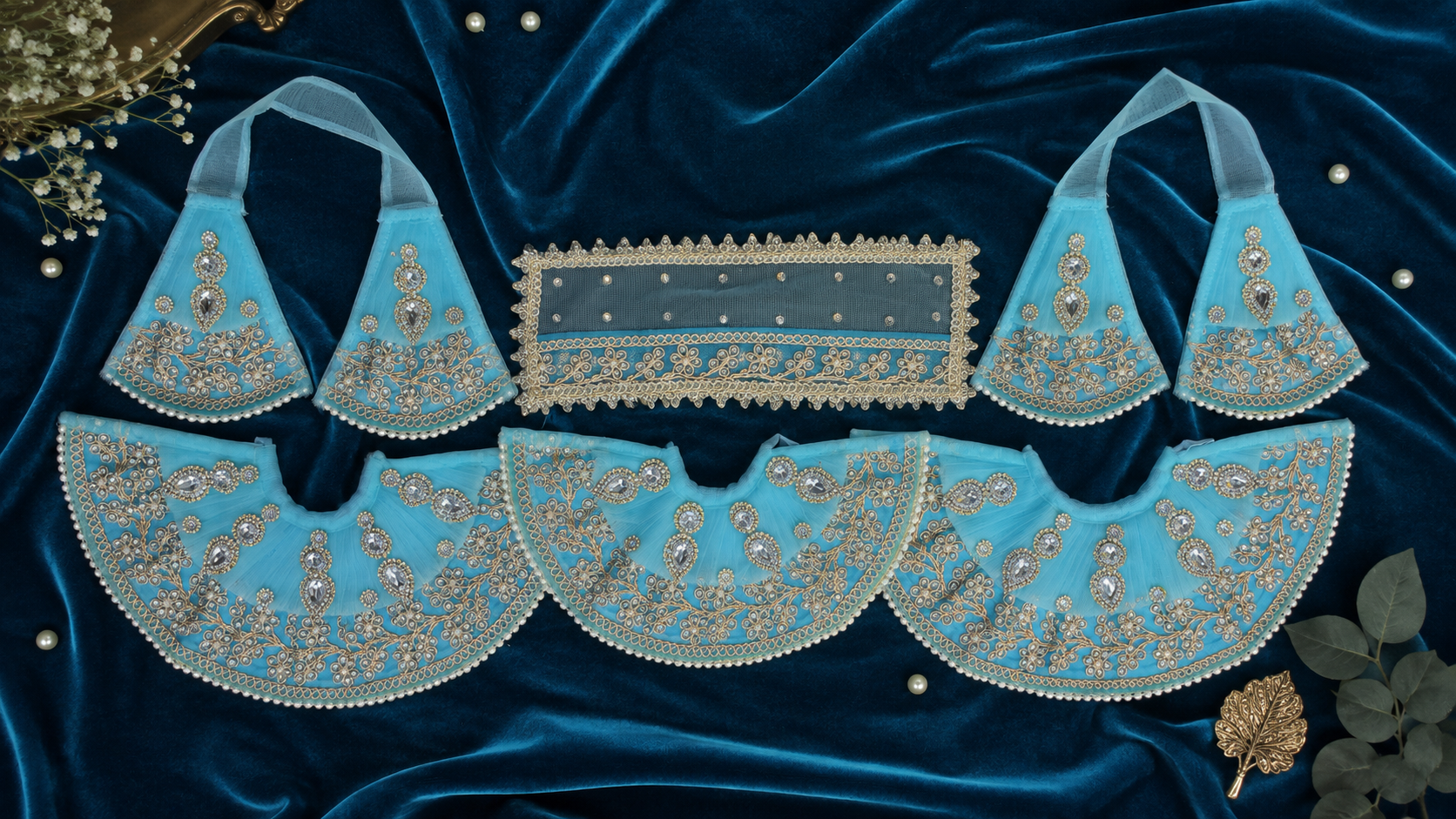 4”Jagannath Balabhadra Subhadra Dress