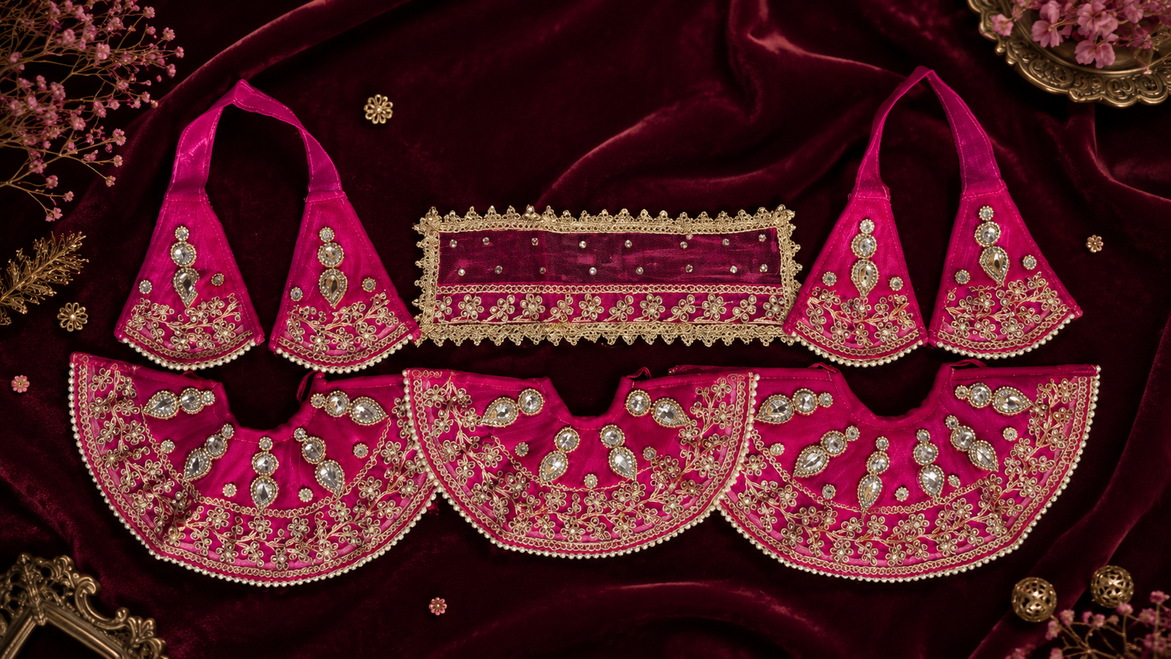 4”Jagannath Balabhadra Subhadra Dress