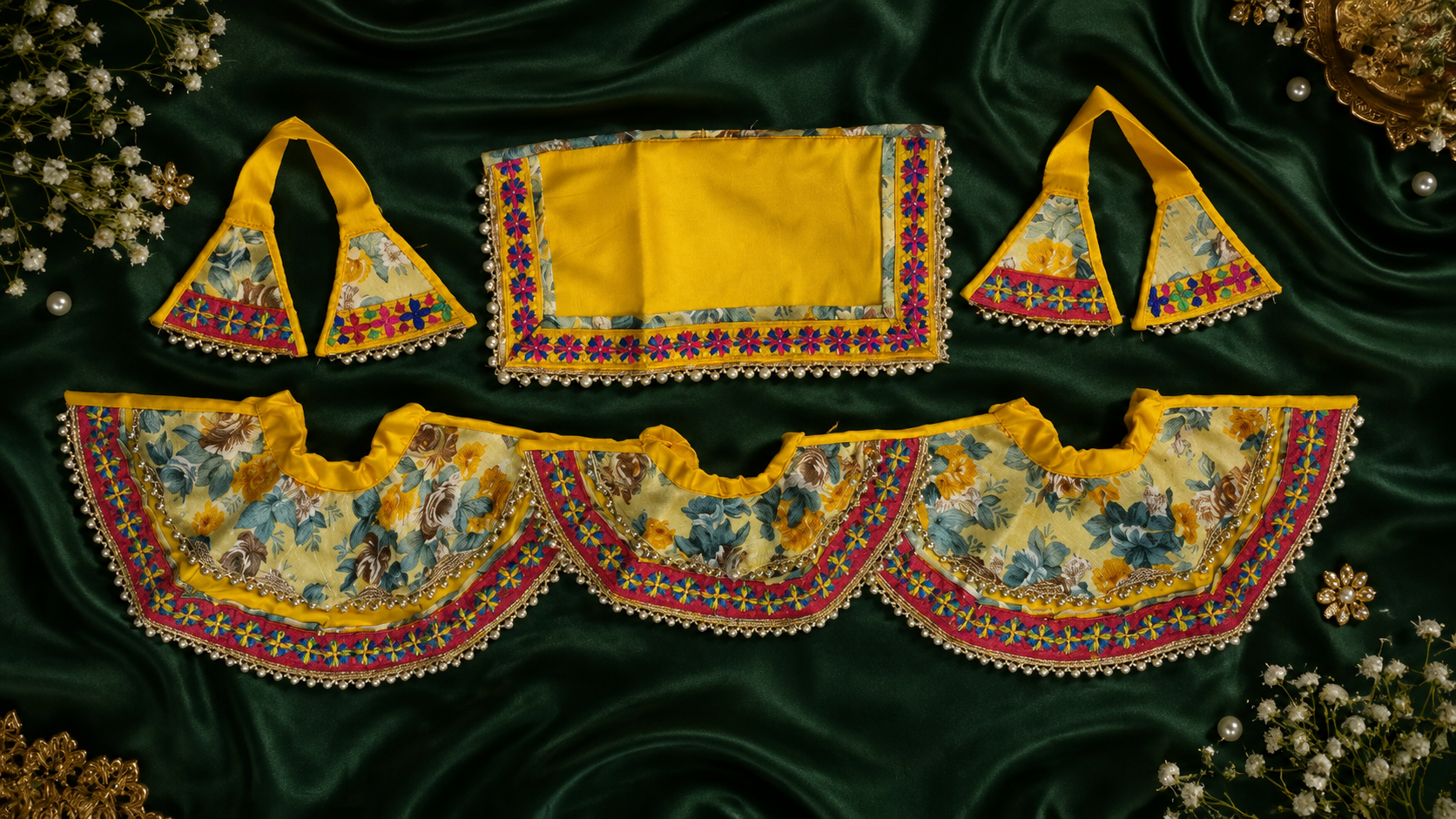 4”Jagannath Balabhadra Subhadra Dress