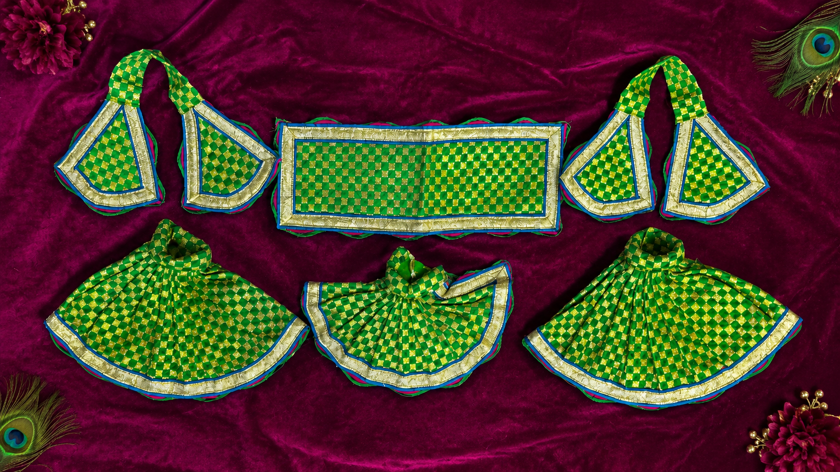 4”Jagannath Balabhadra Subhadra Dress