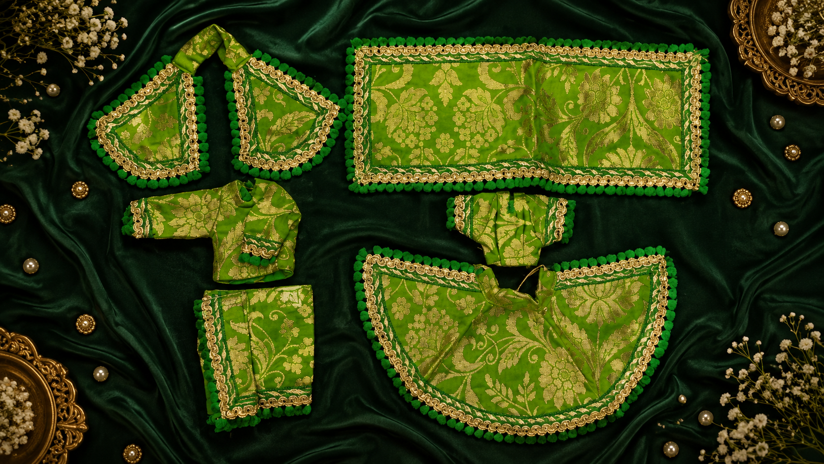 3” Radha Krishna Dress