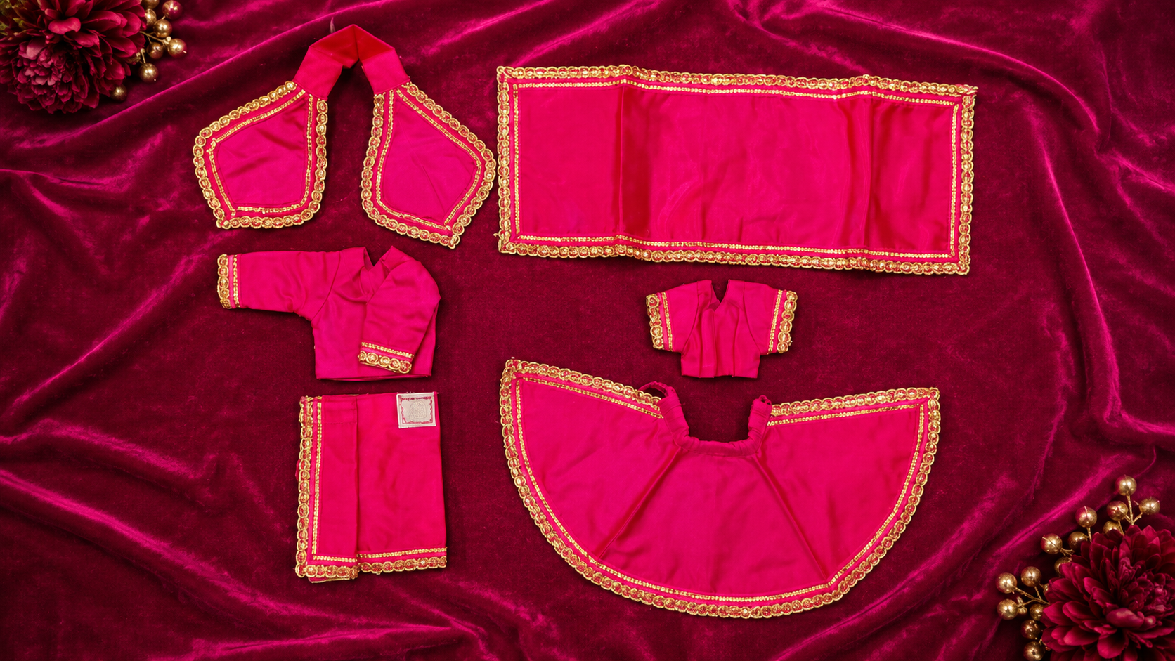3” Radha Krishna Dress
