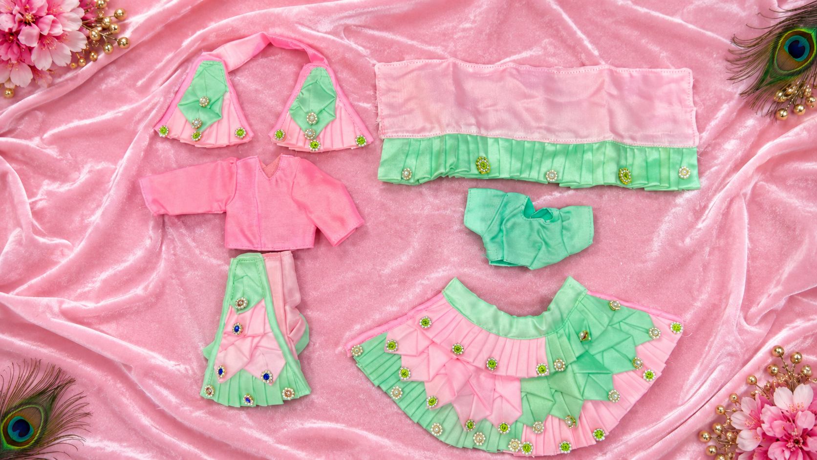 3” Radha Krishna Dress