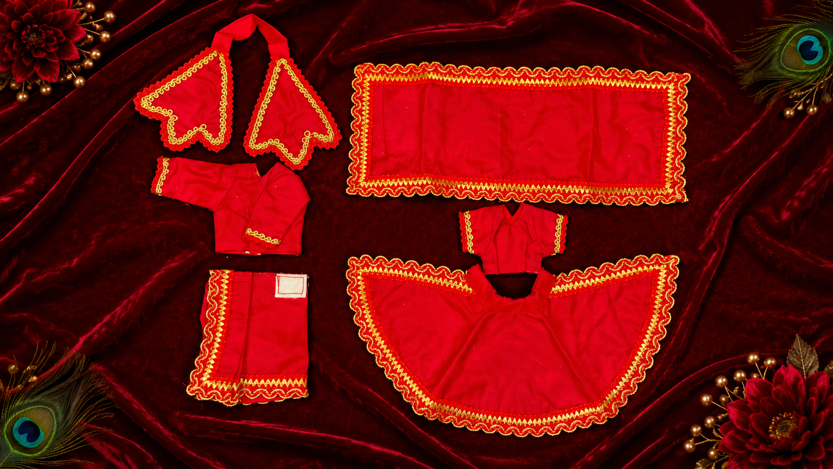 3” Radha Krishna Dress