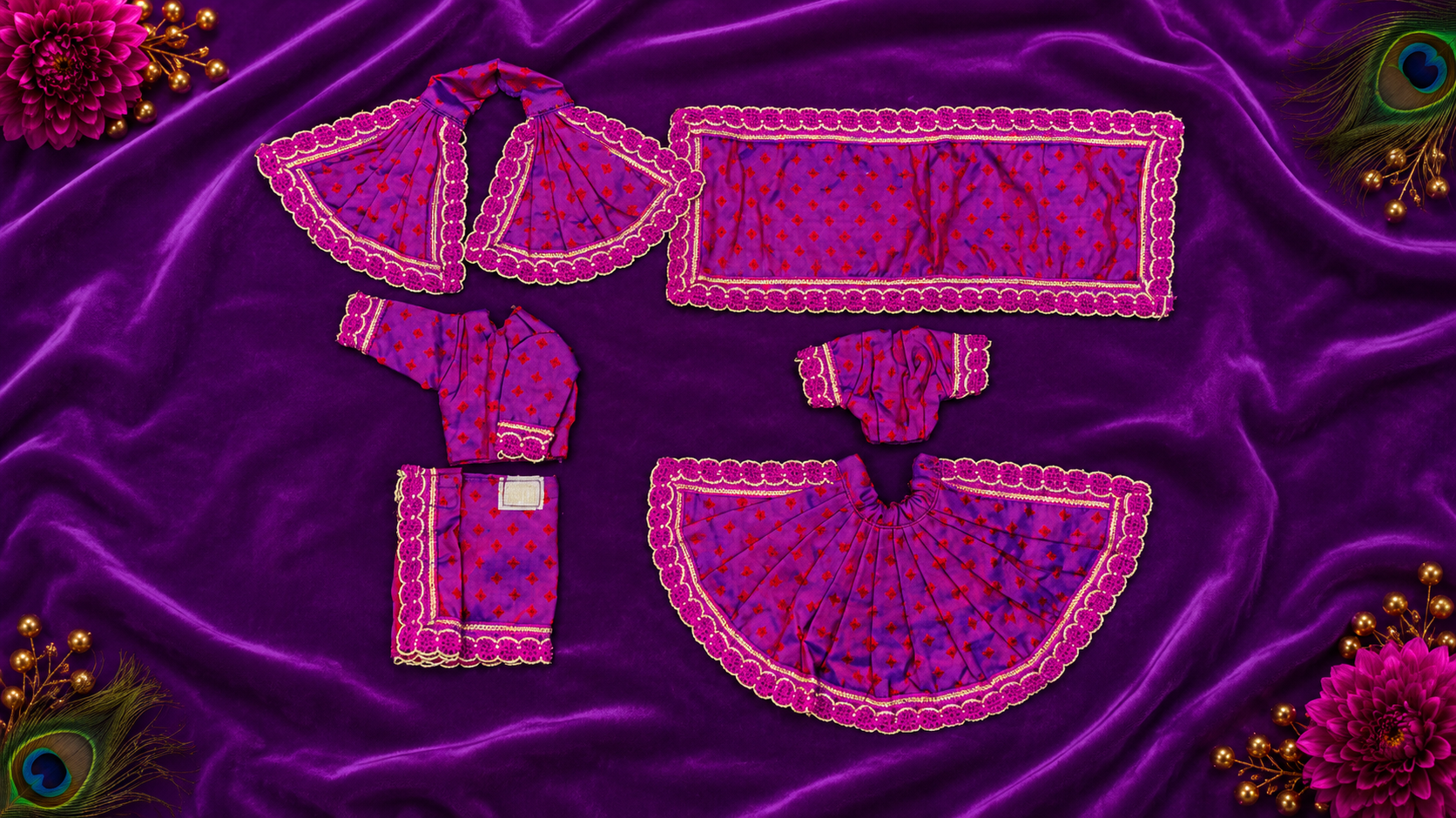 3” Radha Krishna Dress