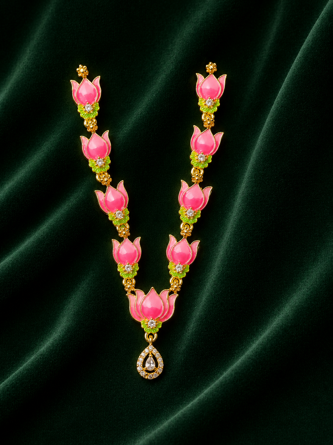 2.5”Lotus AD Stone Jewellery