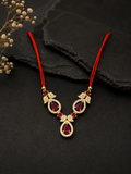 1.5” AD Stone Jewellery pink Silver
