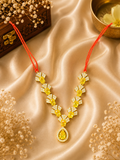 2.5”AD Stone Jewellery Lemon Silver